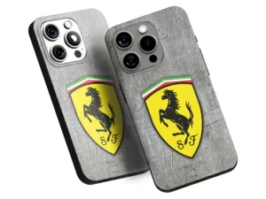 Ferrari Handyhülle Robuste Pro Max Minimal Linie